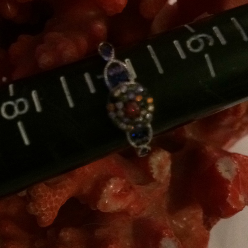 925 Multi Stone Ring - image 4